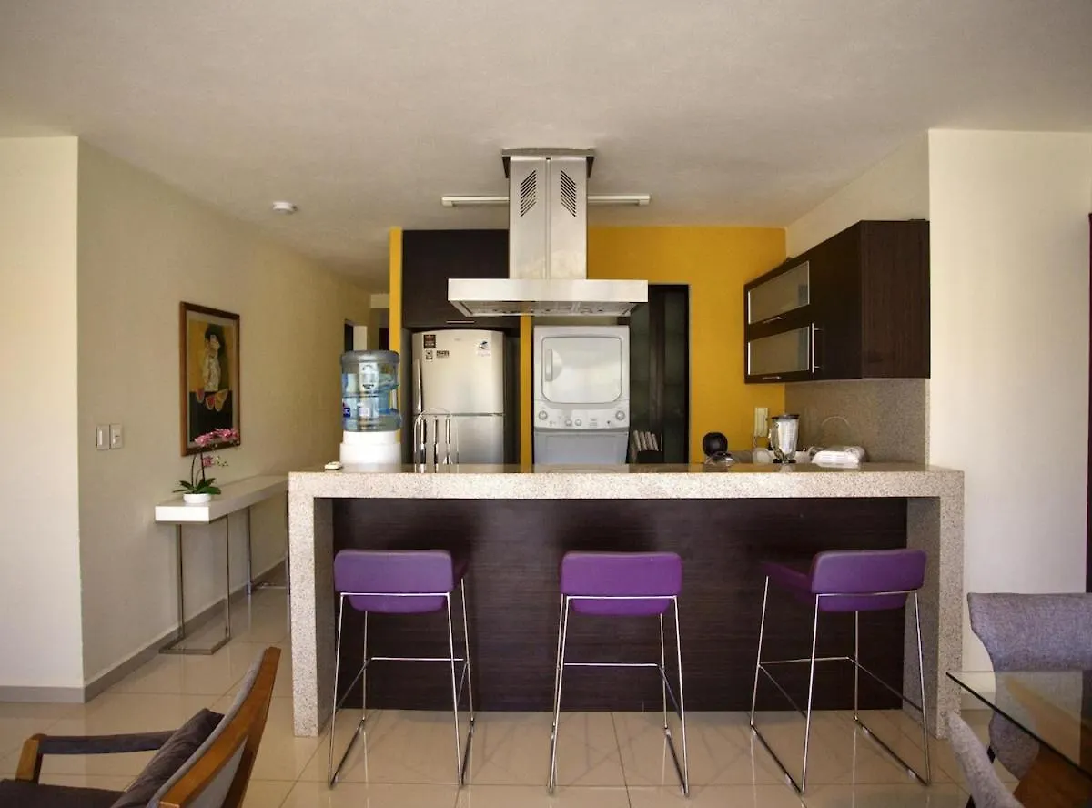 2 Bedroom Apartment - Pool & Jacuzzi Cancún 0*,